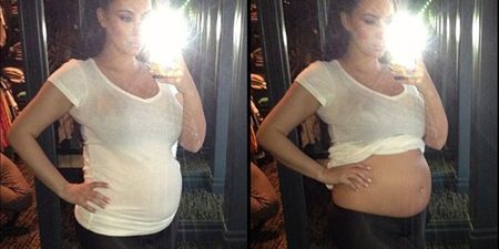 Baby On Board: Kim Kardashian Unveils Her Bump On Twitter