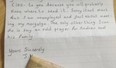 A Touching Act of Kindness – Beautiful Letter Penned to Irish Radio Presenter