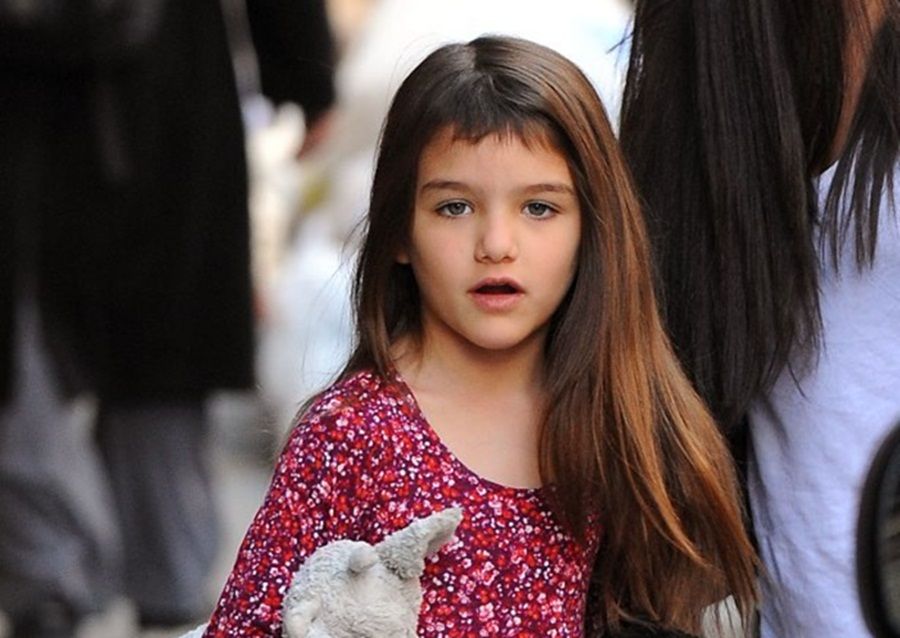 PHOTO: New Fringe For Suri: Proof That Even Celeb Kids Get Bold Playing ...