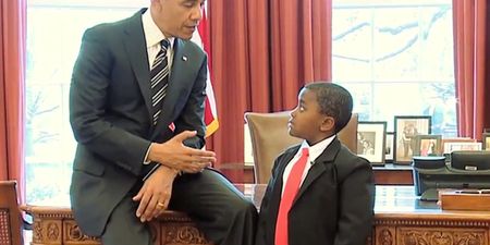 VIDEO: Kid President Meets the Real Deal