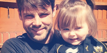 Daddy’s Girl: Aoife Belle Shows Support For Ben’s Team
