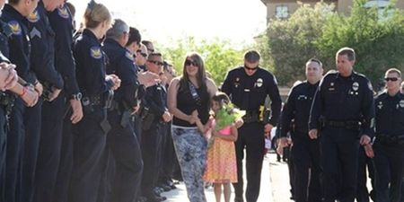 Police Department’s Touching Gesture For Little Girl Who Lost Her Dad In The Line Of Duty