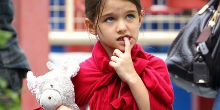 Suri Cruise Has Signed Her Name With Coloured Markers… For Her Very Own €1.8 Million Fashion Line