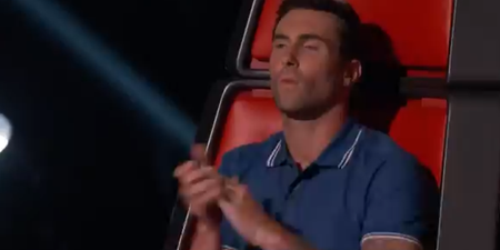 VIDEO: Maroon 5 Frontman Mutters Something He Probably Shouldn’t Have Live On The Voice USA