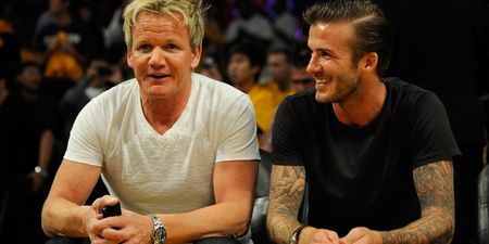 And So The Bromance Continues… Becks And Ramsay To Become Business Partners