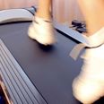 VIDEO: How Not To Use a Treadmill In An Irish Gym