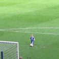 VIDEO – Sign Him Up! Toddler Scores Goal For Chelsea At Stamford Bridge
