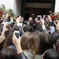 VIDEO: Harry Styles Gets Mobbed Leaving A Paris Hotel