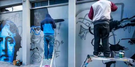 VIDEO: Cork Opera House Reveal Their Wonderful Graffiti Mural Featuring Irish Writers
