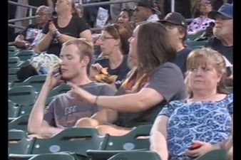 The Most Mortifying Break-Up Ever: Baseball Game Kiss Cam Catches The Nasty End Of A Relationship