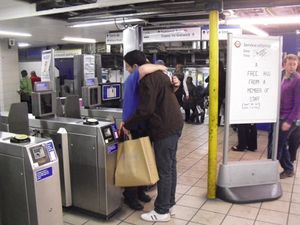 “Fancy A Hug With Your Ticket?” The Tube Staff At Victoria Station In London Are Doing Their Best To Cheer Up Commuters