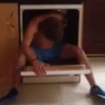 VIDEO: No Shower? This Waterford Lad Washed Himself In The Dishwasher Instead