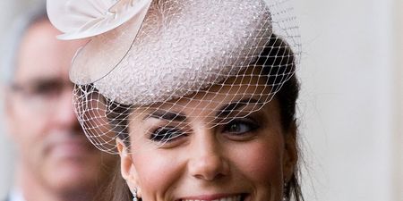 PICTURE – Pretty In Peach, Kate Middleton Looks Amazing At The Anniversary Of The Queen’s Coronation