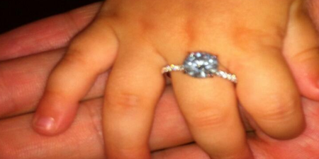 PICTURE: Mad Men Star Tweets Snap Of Engagement Ring