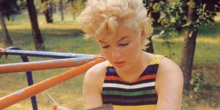 PICTURE: Rare Snapshot Of The Beautiful Marilyn Monroe Showing Her Love For Something Irish