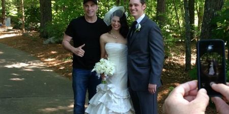 PICTURE: Acting Legend Runs Into Couple Night Before Their Wedding… AND On Their Wedding Day