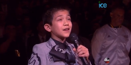 Mexican-American Boy Who Sang The American National Anthem Subject Of Racist Backlash On Twitter