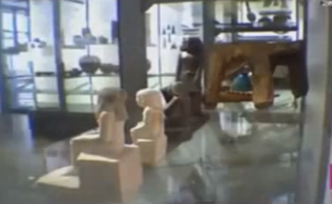 VIDEO: Mystery As Ancient Egyptian Statue Starts Moving By Itself In Manchester Museum