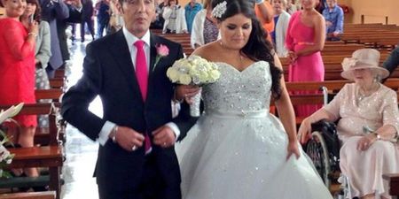 PICTURE: Christy Dignam Walks Daughter Down The Aisle