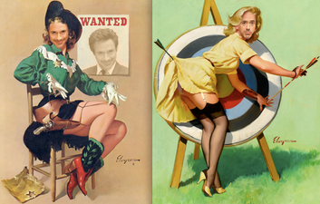 Pinup Robert Downey Jr – One of Hollywood’s Hottest Men as You’ve NEVER Seen Him Before