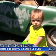 VIDEO – “Toddler Shoppers Gone Wild!” – 14-Month-Old Buys Car Off E-Bay Using Parent’s Smartphone