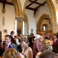 Make It Stop: Organist Forgets Wedding March As Bride and Groom Walk Down The Aisle