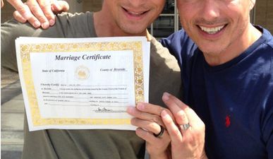 20 Years Later… Actor Celebrates Same-Sex Marriage, Ties The Knot And Posts These Videos Online