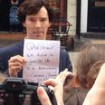 PICTURE – Benedict Gets Political, Cumberbatch Attacks UK Government On Sherlock Set