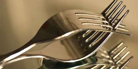 PICTURE: What The Fork Is That?! Man’s X-Ray Reveals A Very Misplaced Piece Of Cutlery
