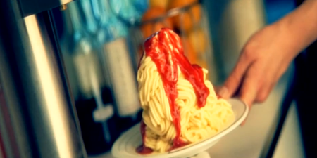Photo: Spaghetti Ice Cream Exists Thanks to Germany