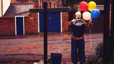 PICTURE: Creepy Clown Is No Laughing Matter
