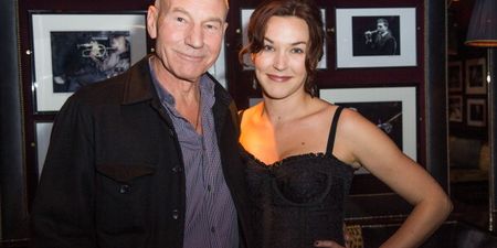The Wedding Photo: Patrick Stewart Marries Sunny Ozell