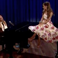 Amazing! Jimmy Fallon & Ariana Grande Perform Broadway Versions Of Famous Rap Songs