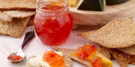 Recipe: How to Make Crispy Crackers and Red Pepper and Chilli Jam