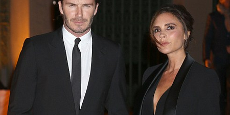 New Body Art for Beckham: David Shows off his Dedication to Victoria in Ink