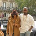 PICTURE – Kim K And Kanye Take A Break In Paris For Fashion Week… Sans North