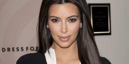 PICTURE: Proof Blondes Do Have More Fun – Kim K Has A New Hairdo