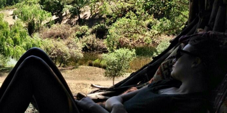 PICTURE: Lea Michele Spends Labor Day In The Mountains