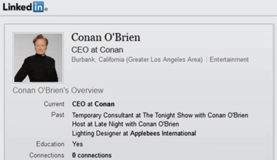 ‘CEO At Conan’ – Forget Twitter, LinkedIn Is Where It’s At