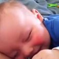 VIDEO – You Need To Check Out This Baby Laughing In His Sleep
