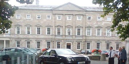 PICTURE – Careful Now! This Ramp Outside Leinster House Is Causing No End Of Hassle