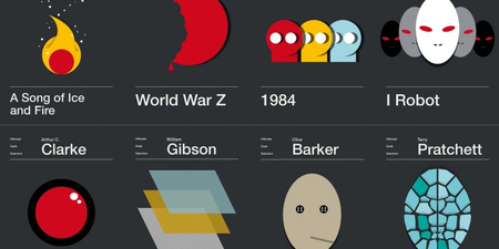 From 1984 to The Lord of the Rings: Artist Reveals Minimalist Interpretations of Classic Book Covers