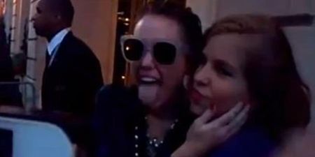 PICTURE: Miley Changes Back to Brunette Amid Claims Fiancé Liam Is Cheating On Her