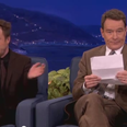 VIDEO – Bryan Cranston Reads Out His Favourite Erotic Fan Letter On Conan