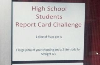 PICTURE – At Least One Pizza Place Gets It Right, Restaurant Offers Free Pizza In Exchange For A Good Education