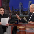 VIDEO – James Franco Reads Out Apology Letter He Wrote When He Was 12 On Letterman