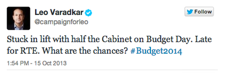 PIC: “What Are The Chances?” – Lift Won’t Budge On Budget Day, The Cabinet Weren’t Prepared For This Cut