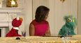 VIDEO – Michelle Obama Is Joined By Elmo And Rosita In The White House