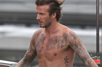 PICTURE- Footballer Turned Stuntman: David Beckham Is Looking Pretty Fit