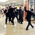 Video: Improv Group Recreate Slow-Motion Battle Scene from the Matrix Reloaded